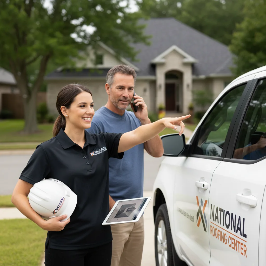 National Roofing Center customer support in Burnett